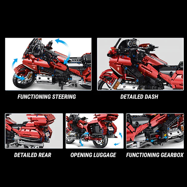 CRIMSON CRUISER | 1358PCS