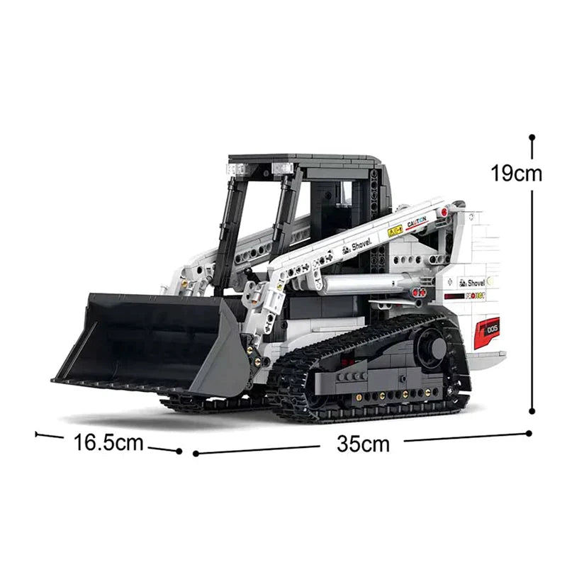 REMOTE CONTROLLED TRACK LOADER | 1365PCS
